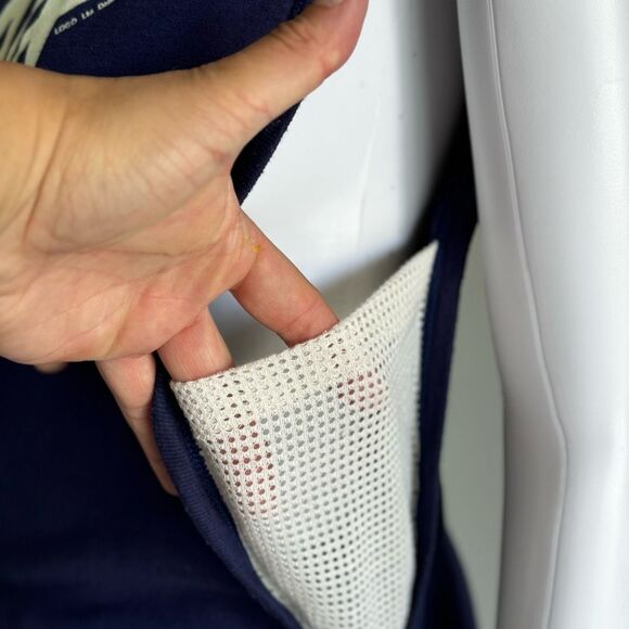 Vintage Dallas TM Side Open Navy Tank Top - Picture 6 of 10